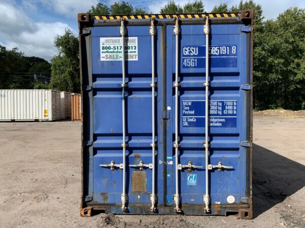 Used 40 ft High Cube Shipping Container – Blue or Red - Image 3