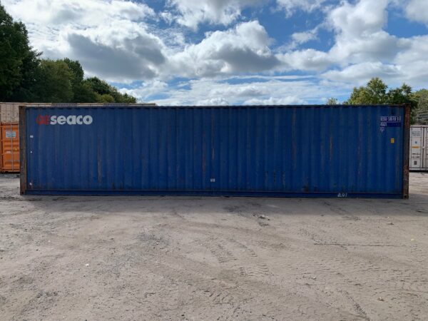 Used 40 ft High Cube Shipping Container – Blue or Red - Image 7