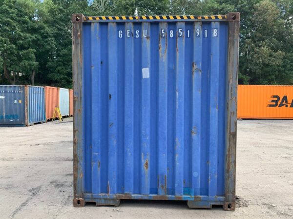 Used 40 ft High Cube Shipping Container – Blue or Red - Image 9