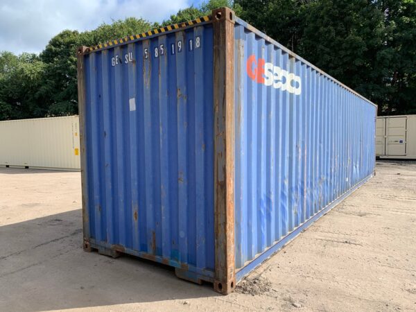 Used 40 ft High Cube Shipping Container – Blue or Red - Image 10