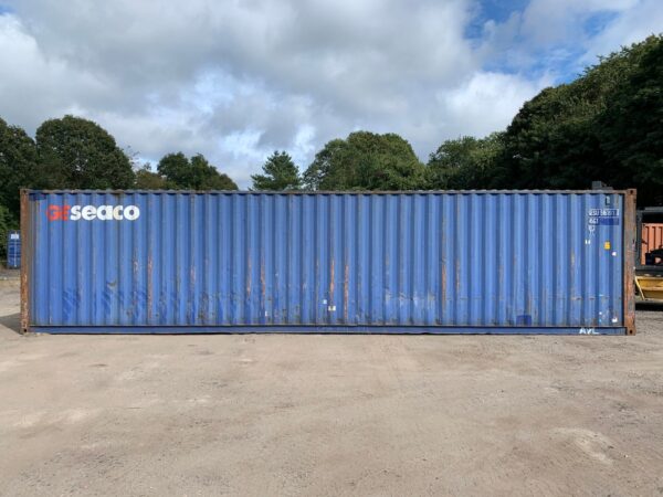 Used 40 ft High Cube Shipping Container – Blue or Red - Image 11