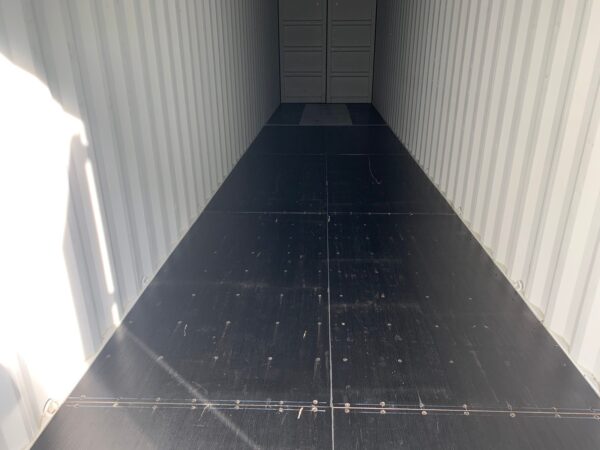 New 40 ft High Cube Double-Door Shipping Container – Beige, Blue, Red - Image 25