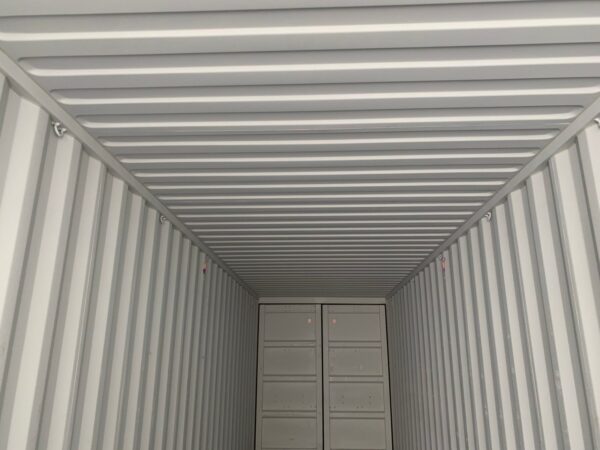 New 40 ft High Cube Double-Door Shipping Container – Beige, Blue, Red - Image 29