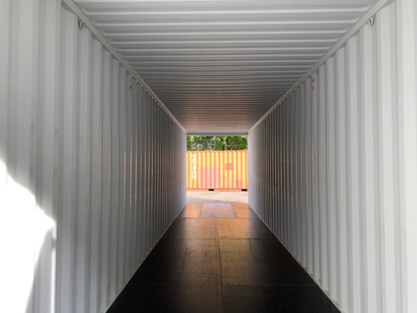 New 40 ft High Cube Double-Door Shipping Container – Beige, Blue, Red - Image 32
