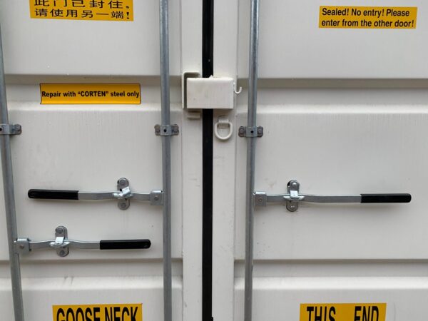 New 24 ft High Cube Shipping Container – White or Red - Image 4