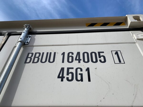 New 16 ft High Cube Shipping Container – White - Image 2