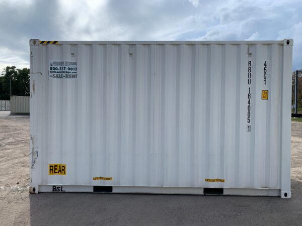 New 16 ft High Cube Shipping Container – White - Image 10