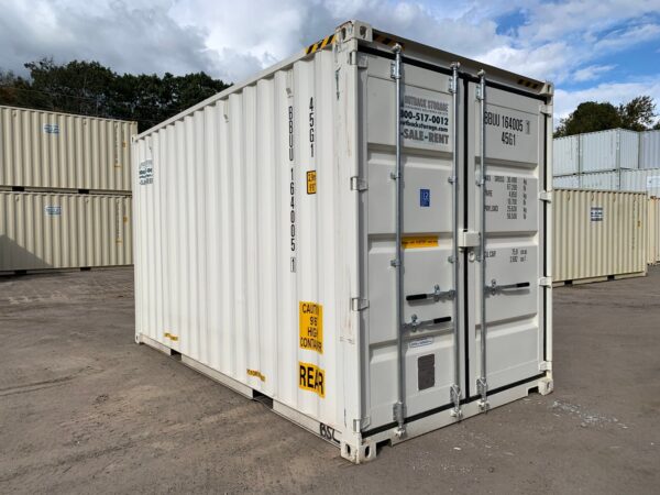 New 16 ft High Cube Shipping Container – White - Image 15