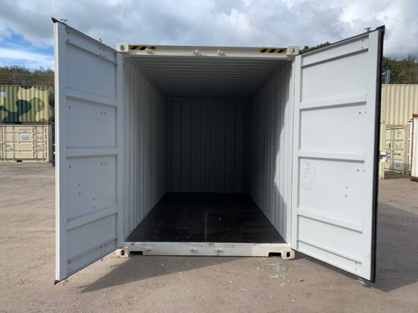 New 16 ft High Cube Shipping Container – White - Image 16