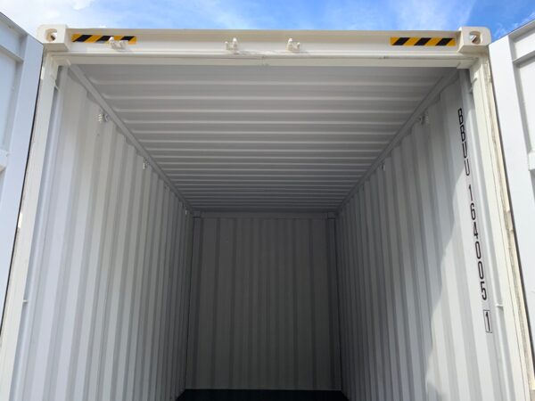 New 16 ft High Cube Shipping Container – White - Image 20