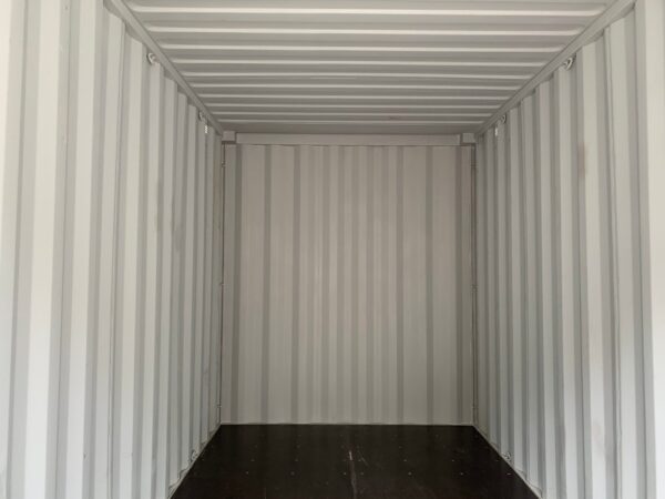 New 16 ft High Cube Shipping Container – White - Image 22