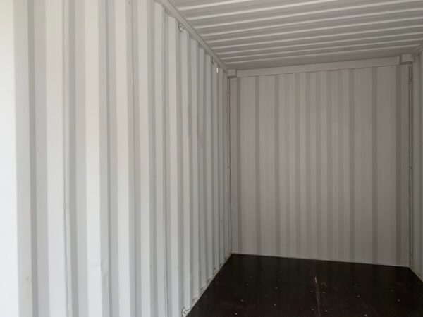 New 16 ft High Cube Shipping Container – White - Image 23