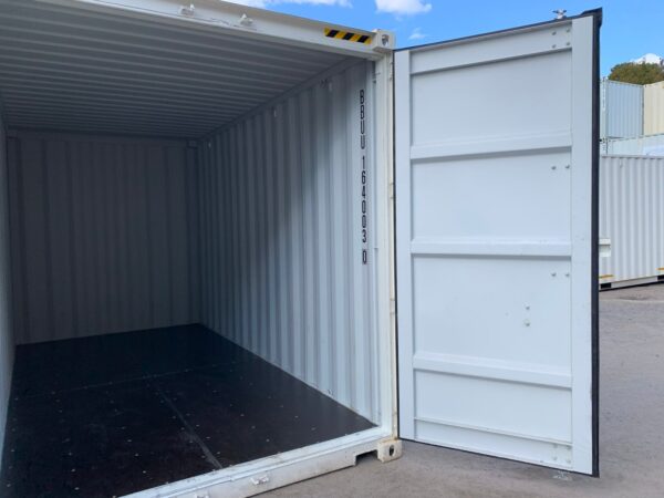 Used High Cube Shipping Container – White, Blue, Green - Image 19