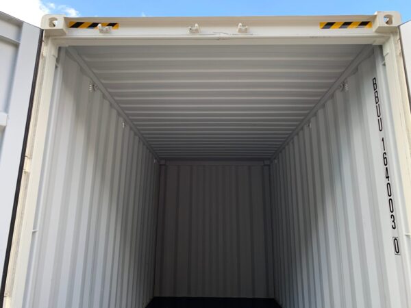 Used High Cube Shipping Container – White, Blue, Green - Image 20
