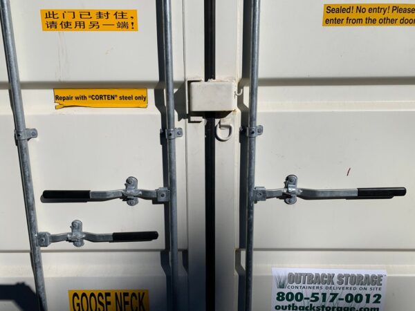New 30 ft High Cube Shipping Container – White or Red - Image 4