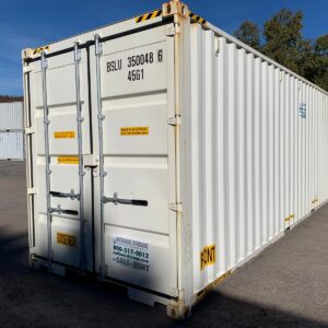 New 30 ft High Cube Shipping Container – White or Red