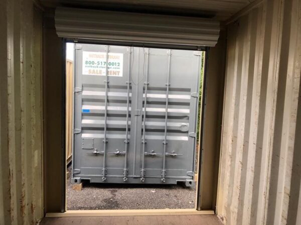 6 ft W × 7 ft H Roll-Up Door Kit for High Cube Containers – End Mount - Image 2