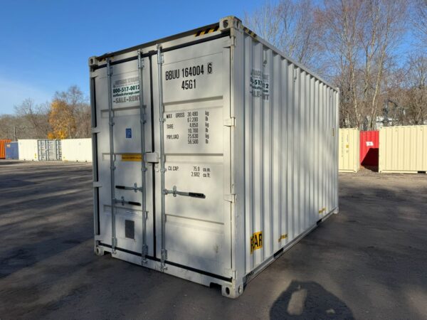 New 16 ft High Cube Shipping Container – White or Red - Image 10