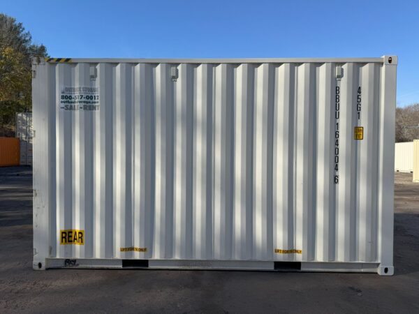 New 16 ft High Cube Shipping Container – White or Red