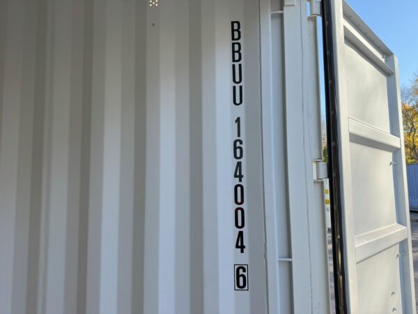New 16 ft High Cube Shipping Container – White or Red - Image 28