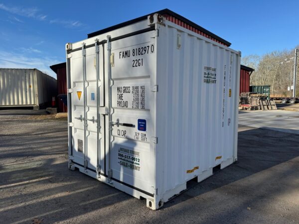 New 10 ft Standard Height Shipping Container – White or Red - Image 11