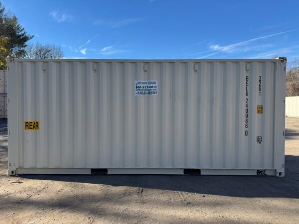New 20 ft Double-Door Shipping Container – Beige - Image 10