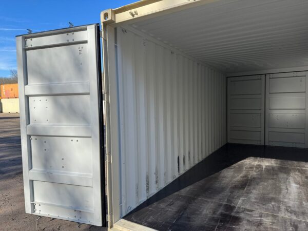New 20 ft Double-Door Shipping Container – Beige - Image 18
