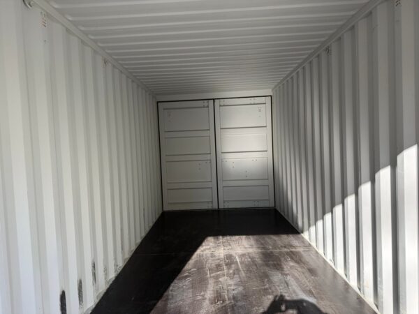 New 20 ft Double-Door Shipping Container – Beige - Image 22
