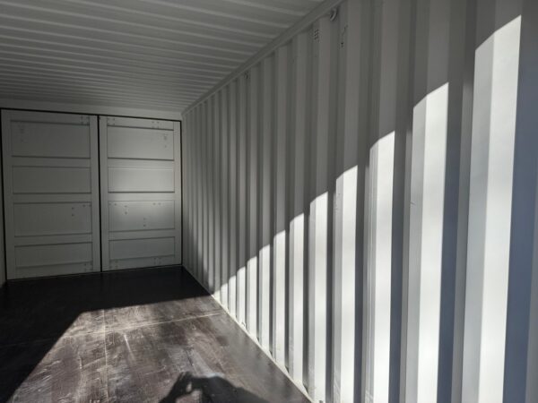 New 20 ft Double-Door Shipping Container – Beige - Image 24
