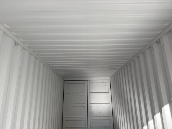 New 20 ft Double-Door Shipping Container – Beige - Image 25