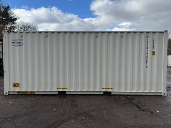 New 24 ft High Cube Shipping Container – White or Red