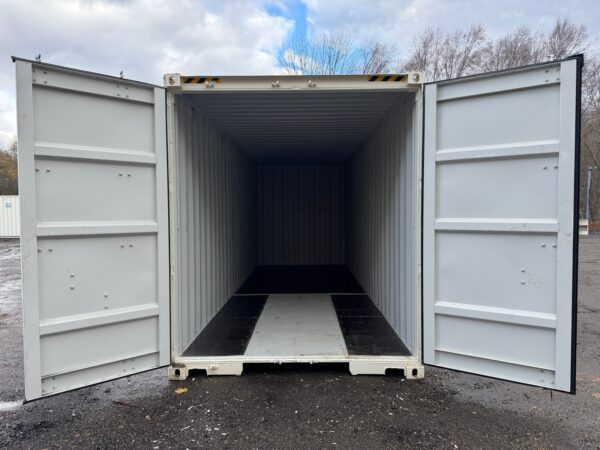 New 24 ft High Cube Shipping Container – White or Red - Image 14