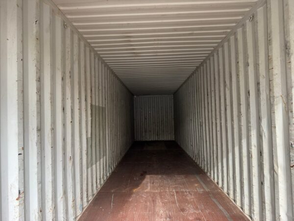 As-is 40 ft High Cube Shipping Container – Blue - Image 18
