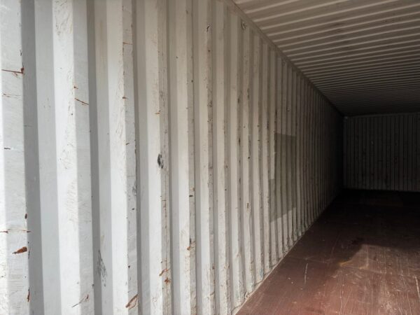 As-is 40 ft High Cube Shipping Container – Blue - Image 19
