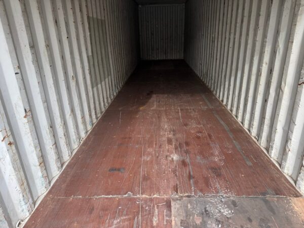 As-is 40 ft High Cube Shipping Container – Blue - Image 22