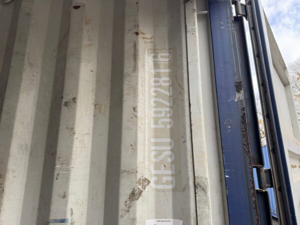 As-is 40 ft High Cube Shipping Container – Blue - Image 28