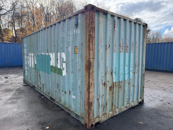 Used 20 ft Standard Height Shipping Container – Green or Red - Image 8
