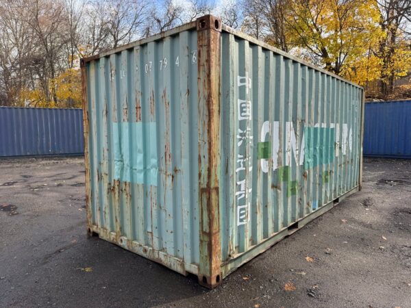 Used 20 ft Standard Height Shipping Container – Green or Red - Image 10