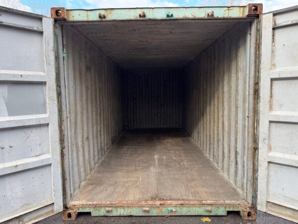 Used 20 ft Standard Height Shipping Container – Green or Red - Image 14