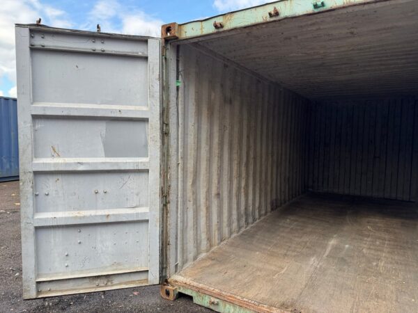 Used 20 ft Standard Height Shipping Container – Green or Red - Image 15
