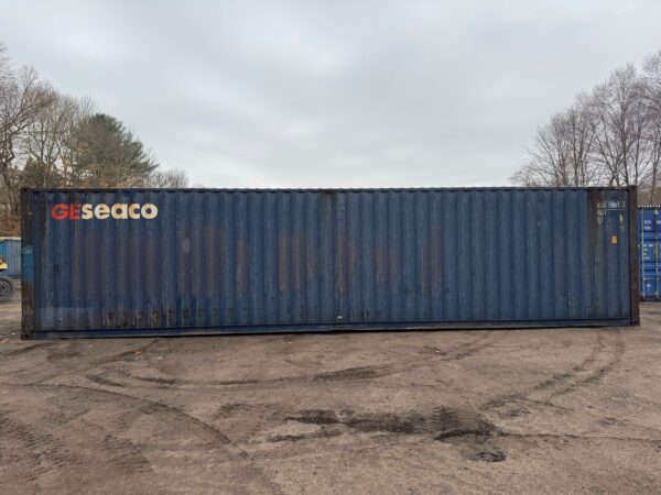 Used 40 ft High Cube Shipping Container – Blue or Red - Image 6