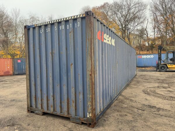 Used 40 ft High Cube Shipping Container – Blue or Red - Image 8