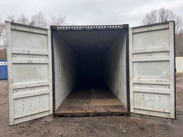 Used 40 ft High Cube Shipping Container – Blue or Red - Image 11
