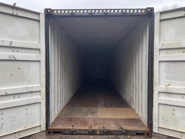 Used 40 ft High Cube Shipping Container – Blue or Red - Image 12