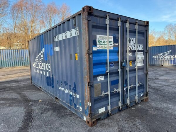 Used 20 ft Standard Height Shipping Container – Blue or Green - Image 12