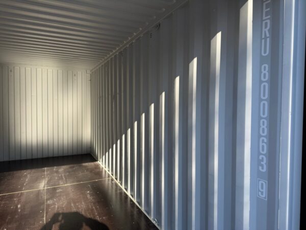 Used 20 ft Double-Door Shipping Container – Black - Image 24