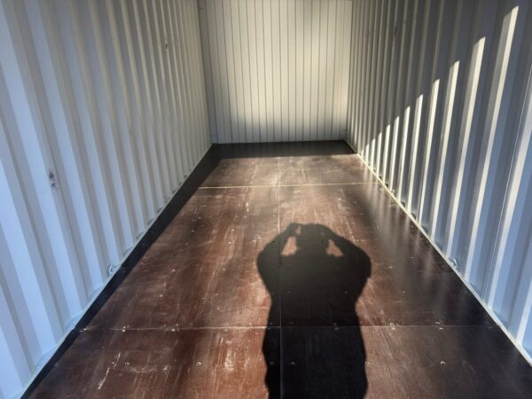Used 20 ft Double-Door Shipping Container – Black - Image 26
