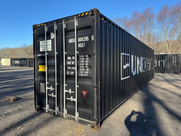 Lightly Used 40 ft High Cube Shipping Container – Black - Image 23