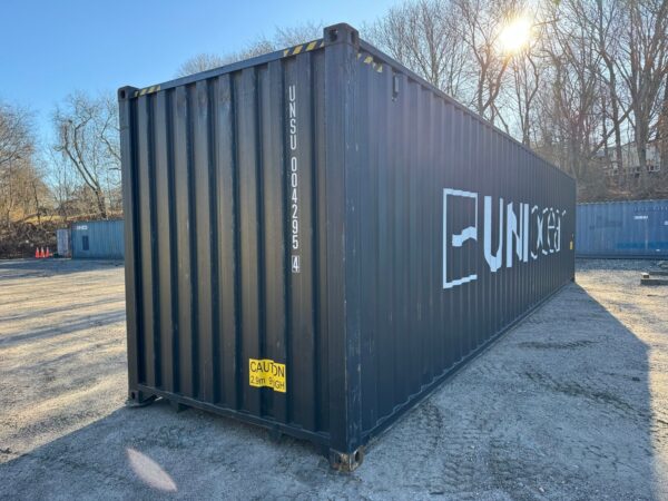 Lightly Used 40 ft High Cube Shipping Container – Black - Image 19