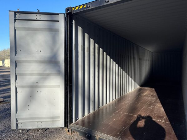 Lightly Used 40 ft High Cube Shipping Container – Black - Image 15